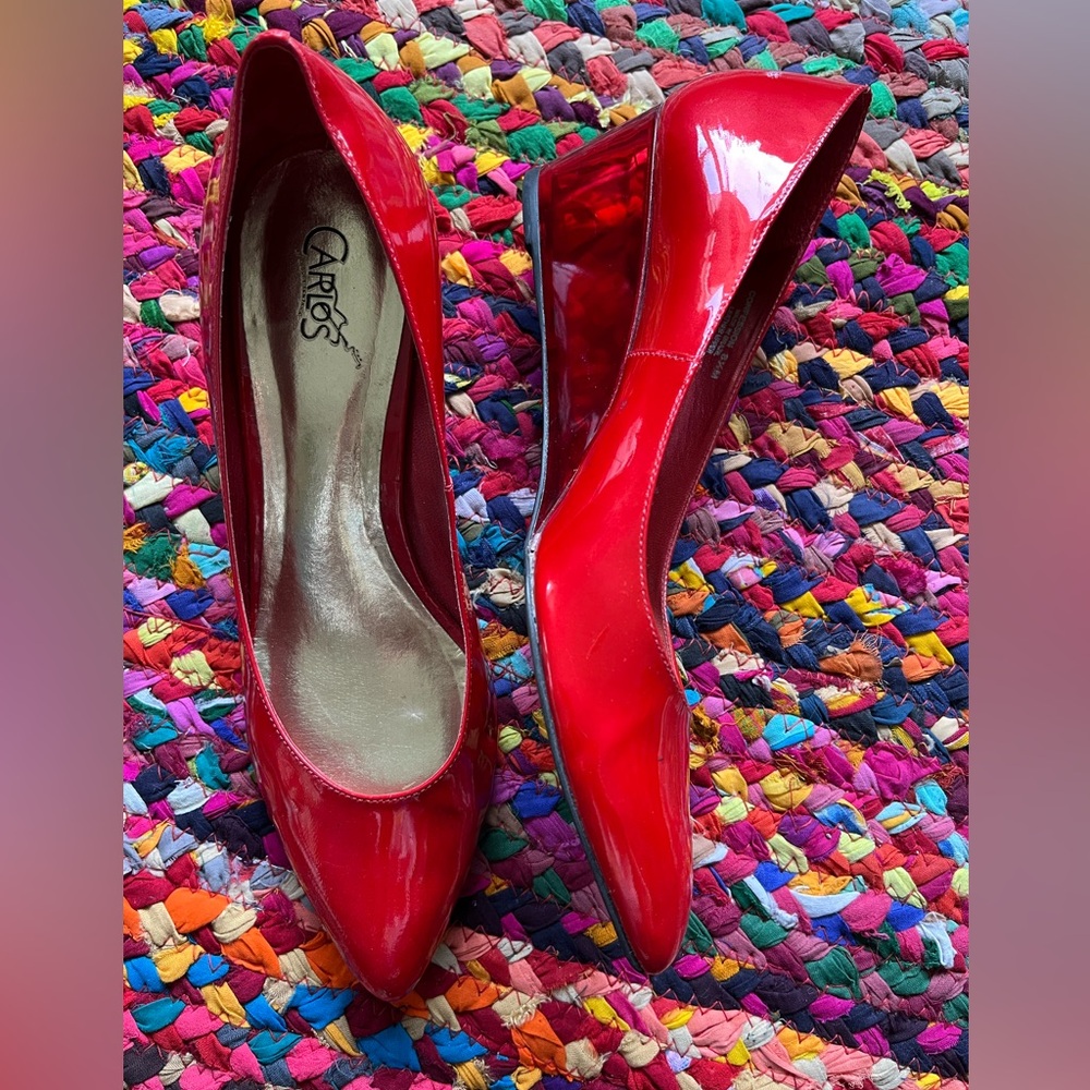 FUNKY WIZARD OF OZ RED RUBY HEELED SHOES